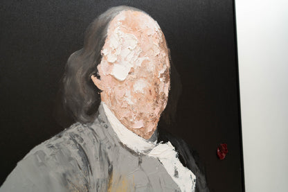 Benjamin Franklin contemporary painting