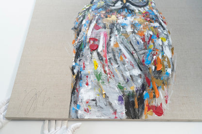 owl contemporary painting art