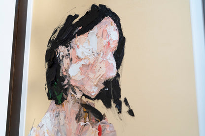 mirror series UNTITLED Portrait contemporary painting art