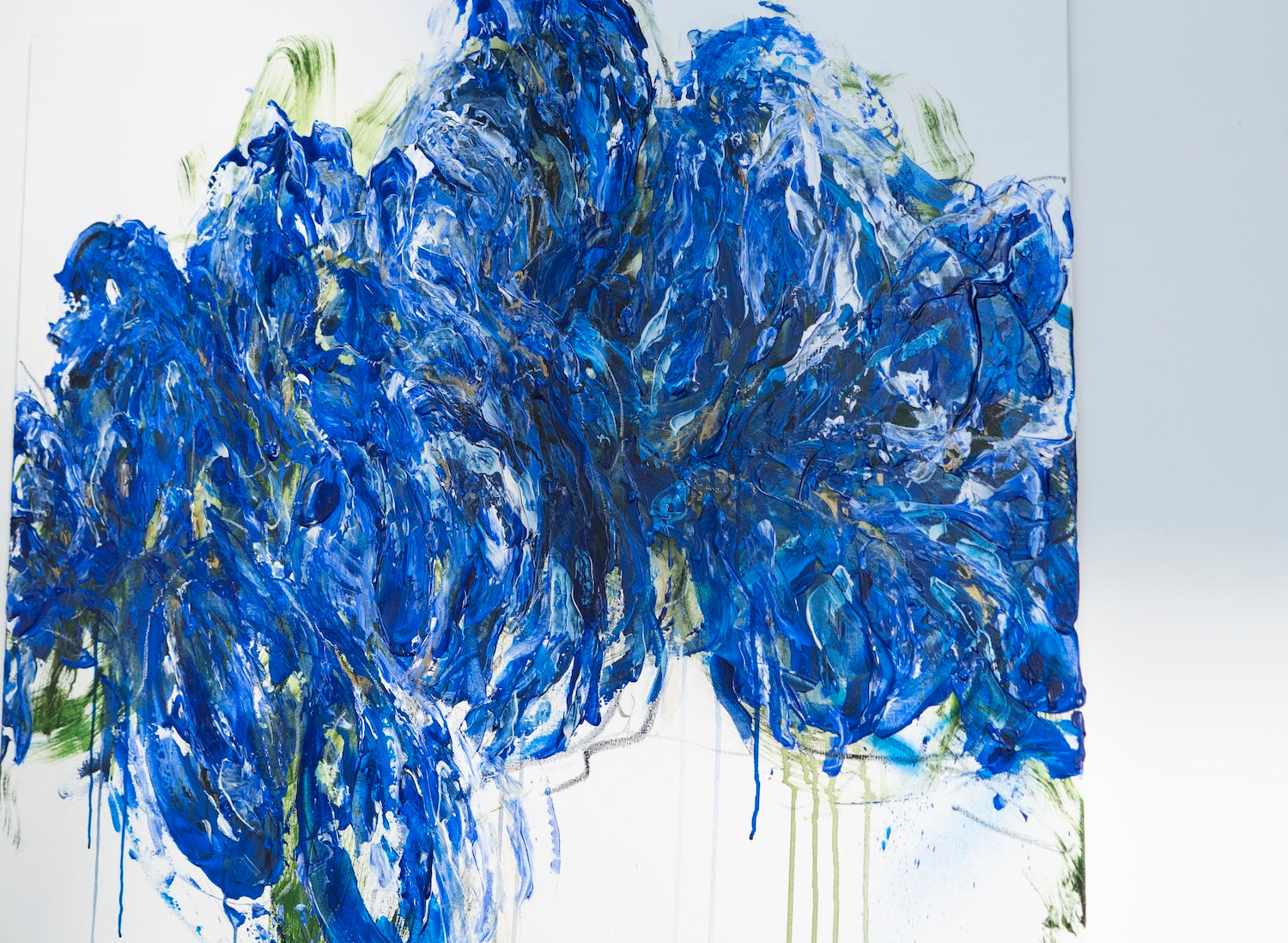 Flowers contemporary painting art