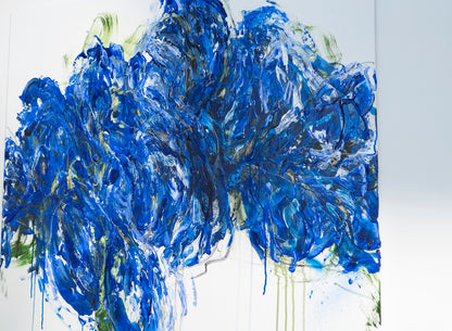 Flowers contemporary painting art