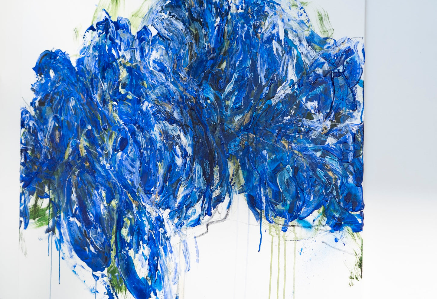 Flowers contemporary painting art