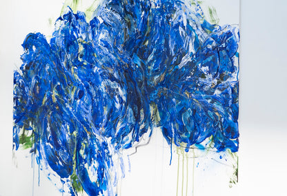 Flowers contemporary painting art