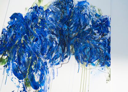 Flowers contemporary painting art
