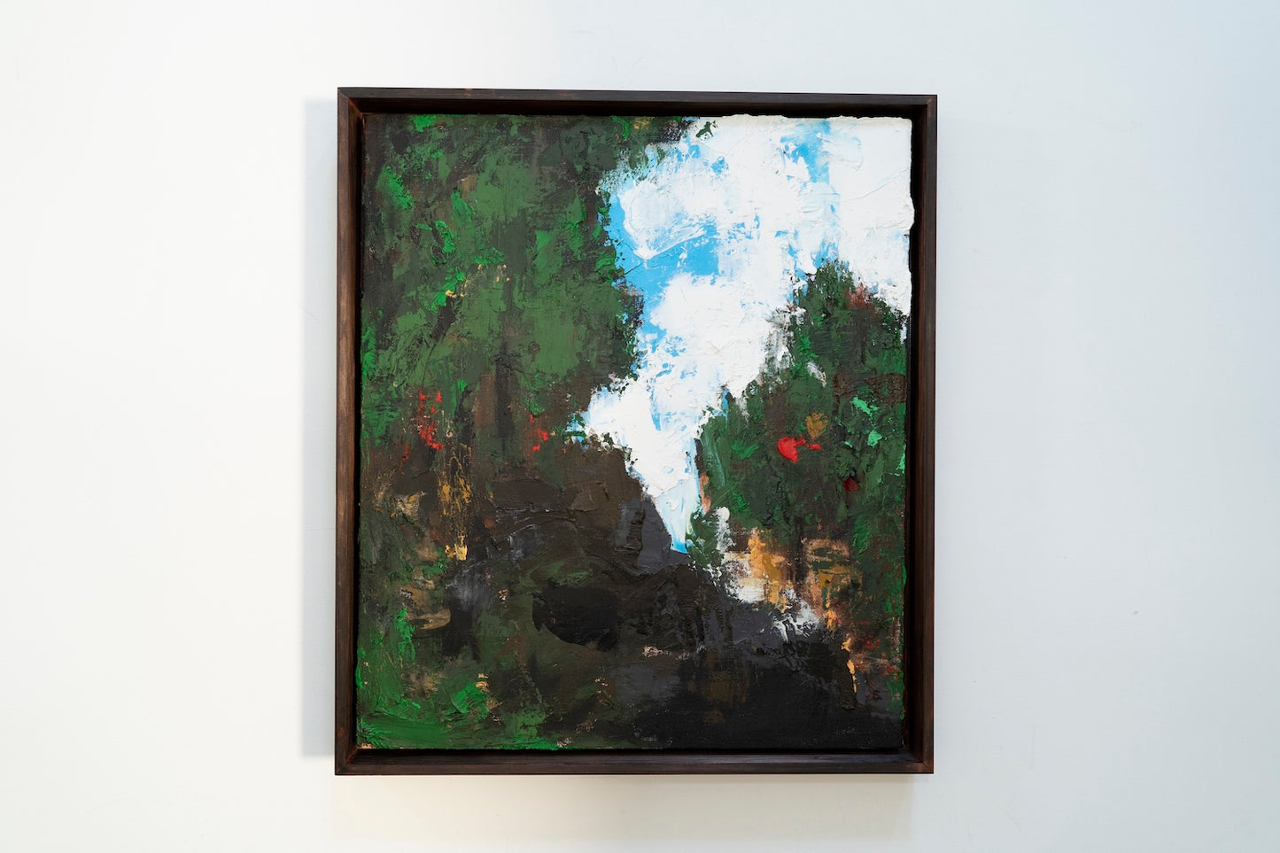 Landscape after Fritz Ebel  contemporary painting art