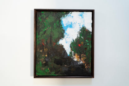 Landscape after Fritz Ebel  contemporary painting art