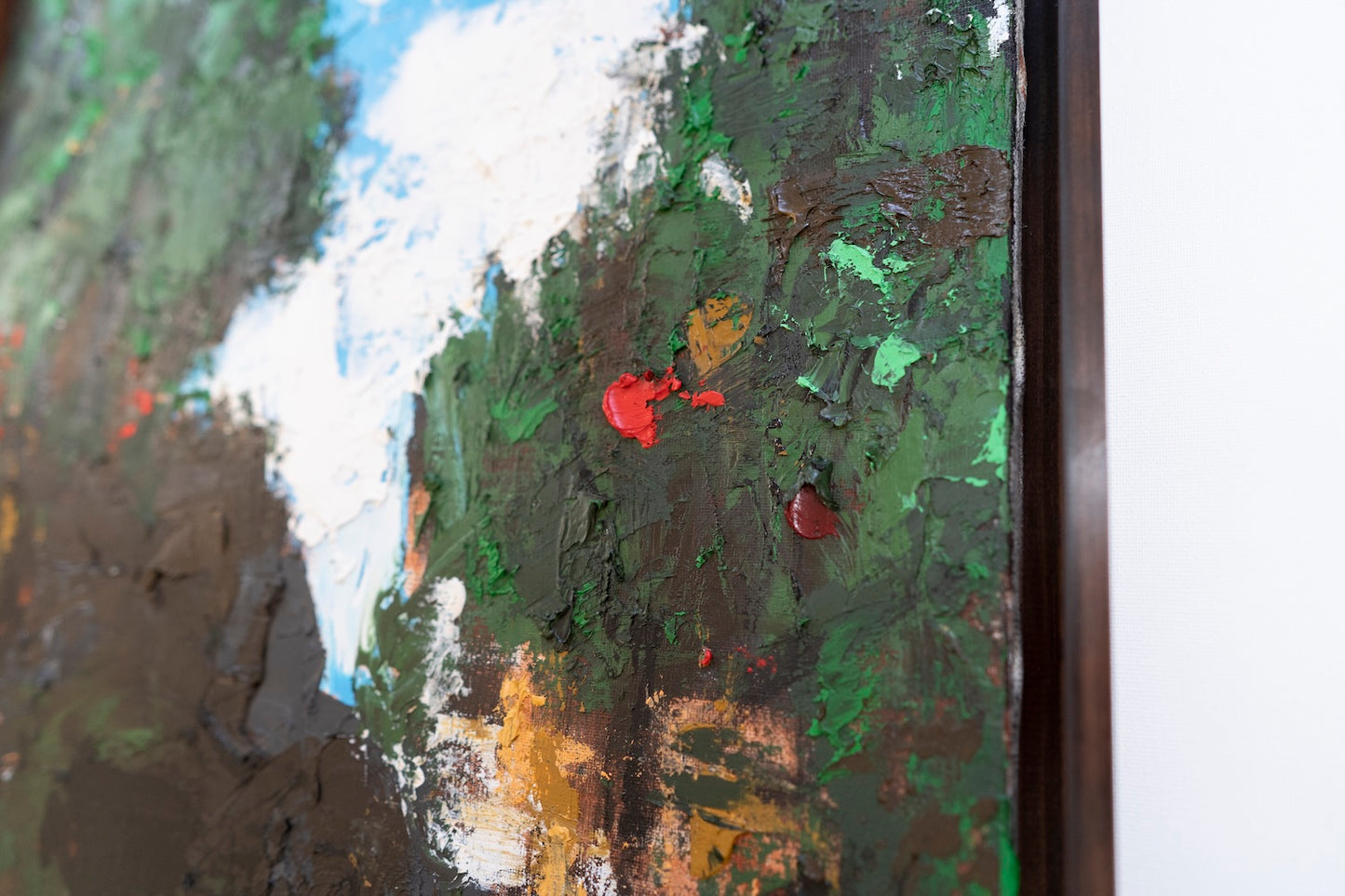 Landscape after Fritz Ebel  contemporary painting art