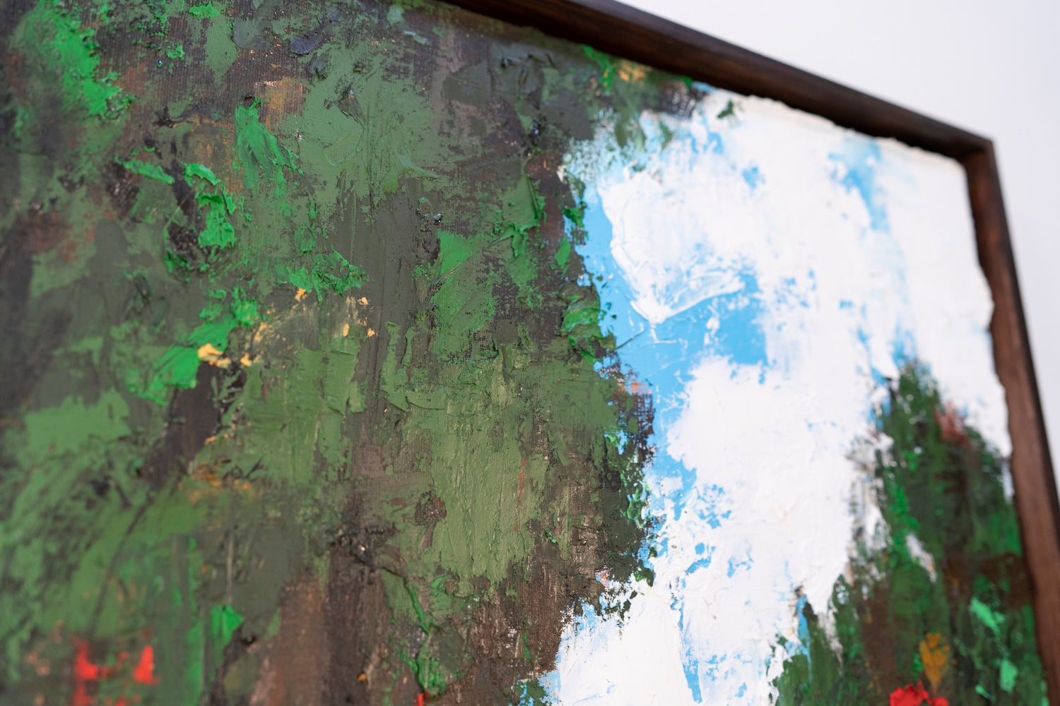 Landscape after Fritz Ebel  contemporary painting art