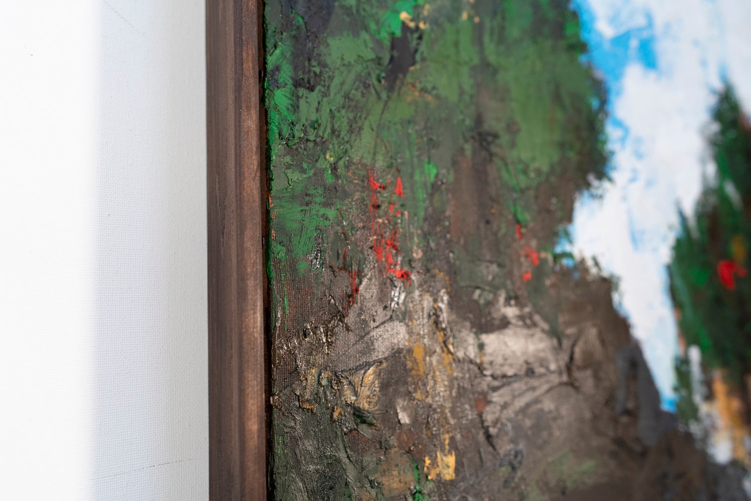 Landscape after Fritz Ebel  contemporary painting art