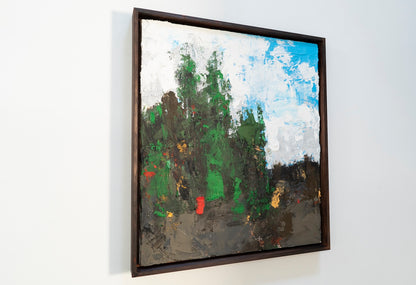 Landscape after Ivan Shishkin  contemporary painting art