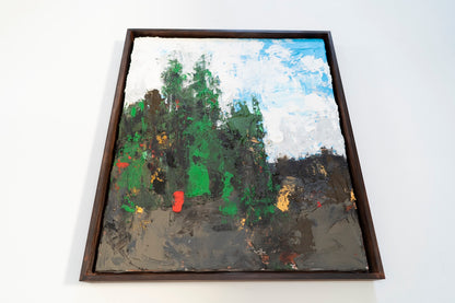 Landscape after Ivan Shishkin  contemporary painting art