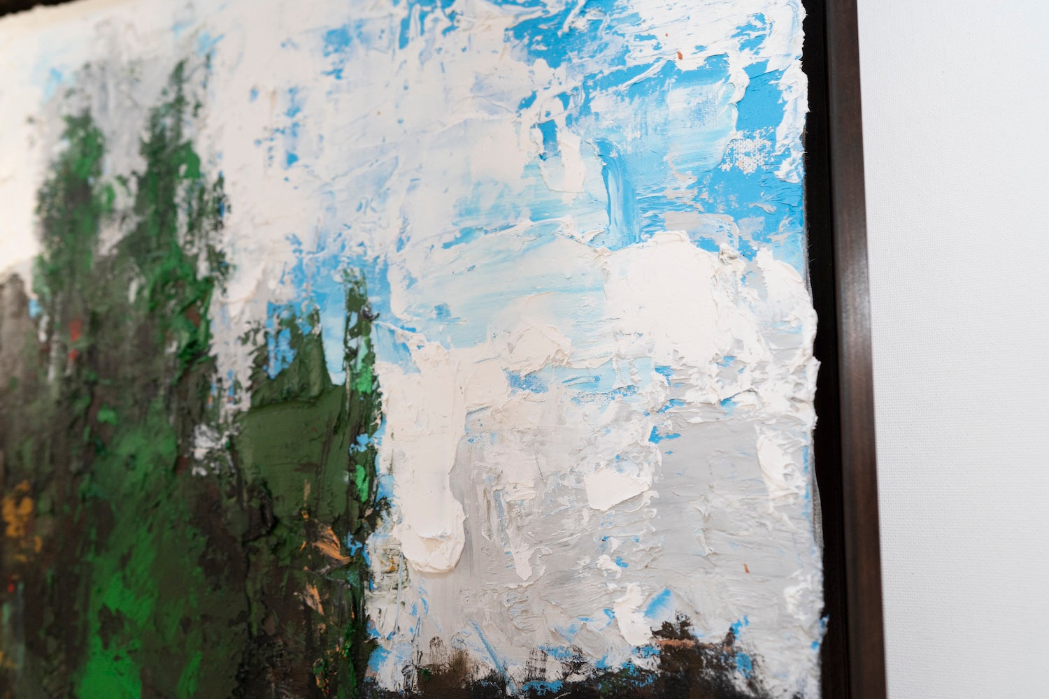 Landscape after Ivan Shishkin  contemporary painting art