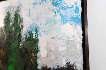 Landscape after Ivan Shishkin  contemporary painting art