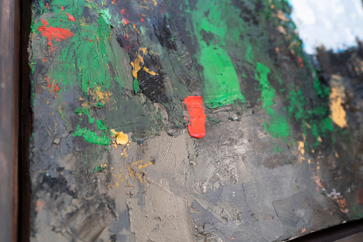 Landscape after Ivan Shishkin  contemporary painting art