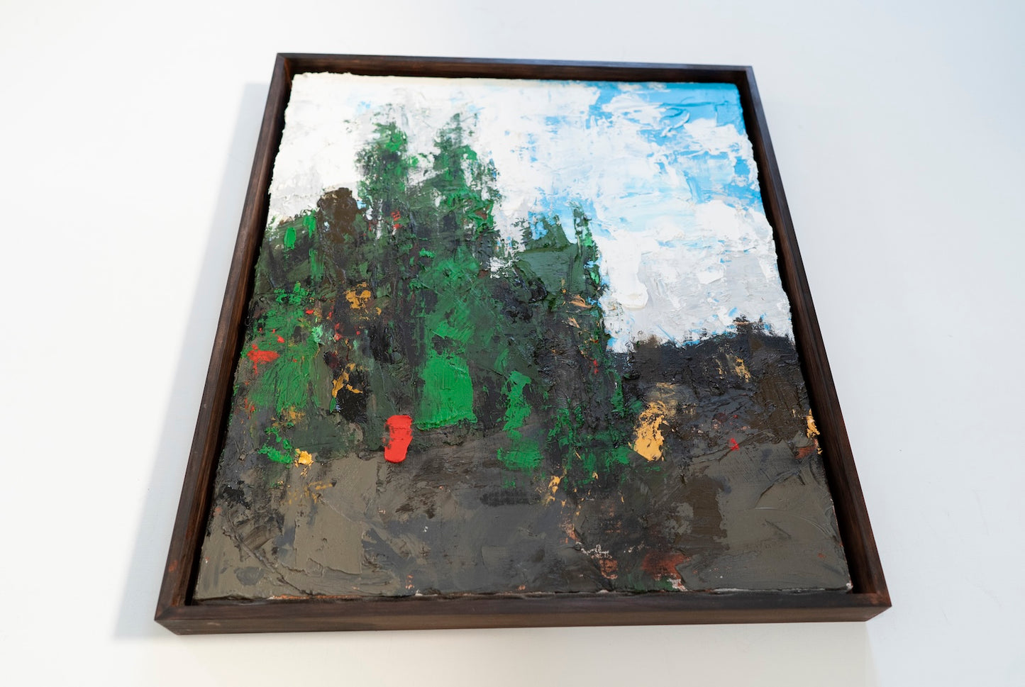 Landscape after Ivan Shishkin  contemporary painting art