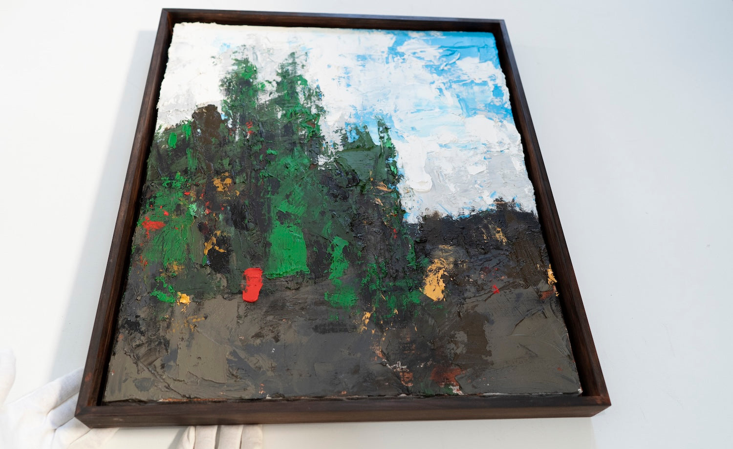 Landscape after Ivan Shishkin  contemporary painting art