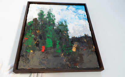 Landscape after Ivan Shishkin  contemporary painting art