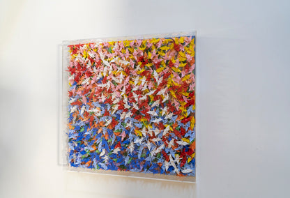 UNTITLED No,18 (千 Sen)  contemporary painting art