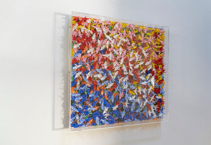 UNTITLED No,18 (千 Sen)  contemporary painting art