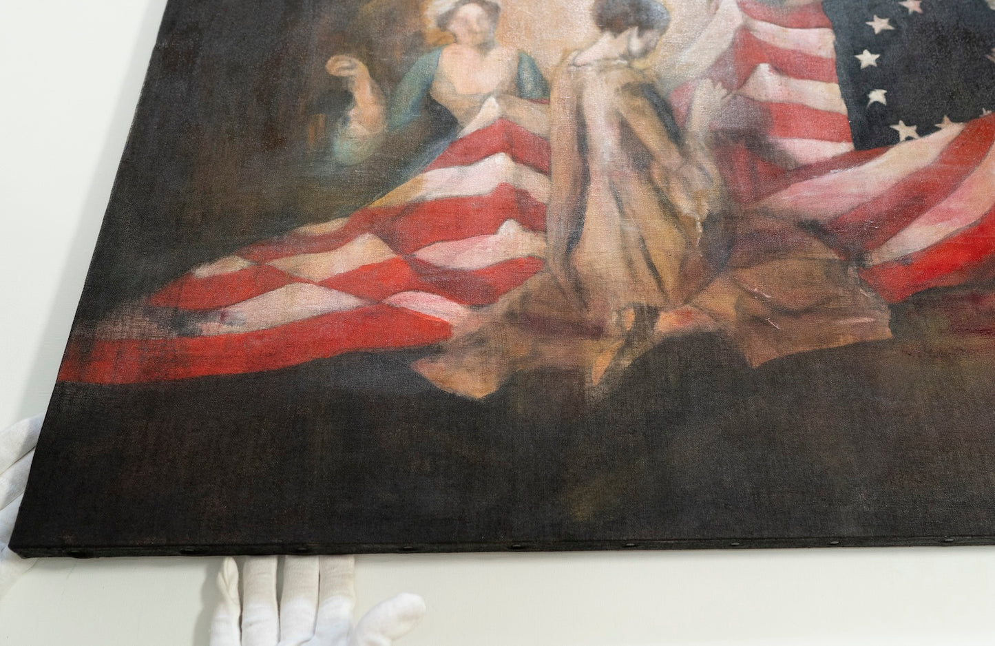 The Birth of the Flag  contemporary painting art