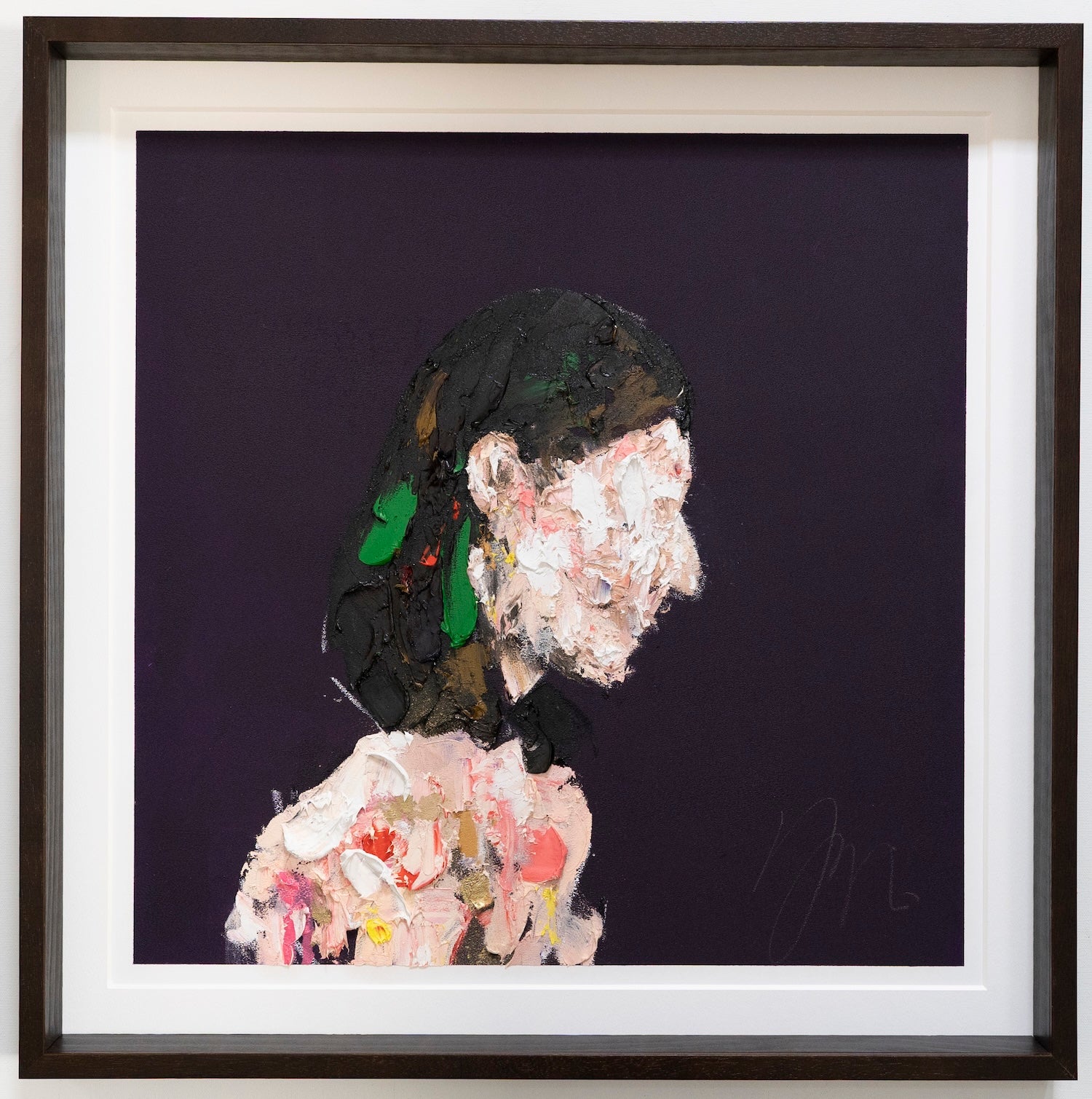 mirror series UNTITLED Portrait (Large size)  contemporary painting art