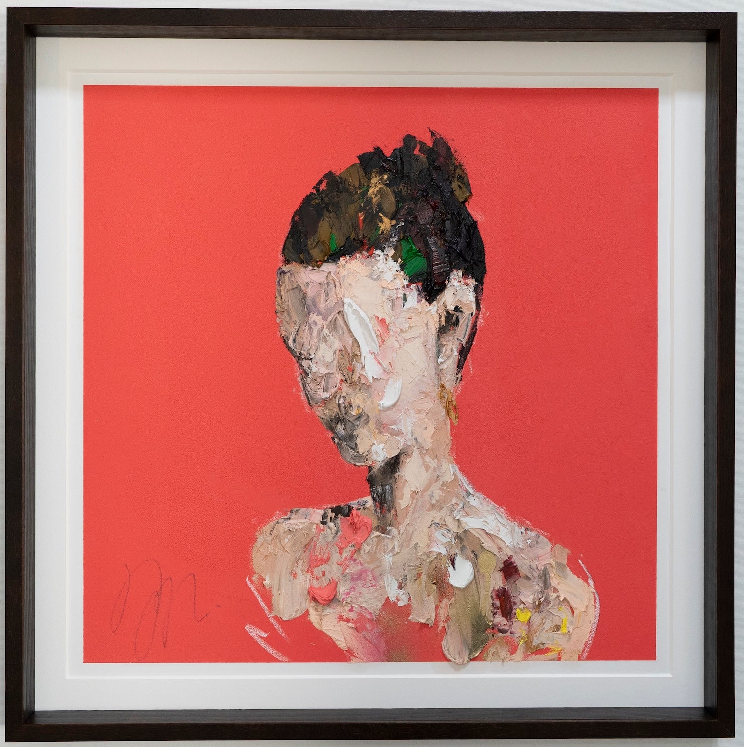 mirror series UNTITLED Portrait (Large size)  contemporary painting art