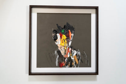 mirror series UNTITLED Portrait (Large size)  contemporary painting art