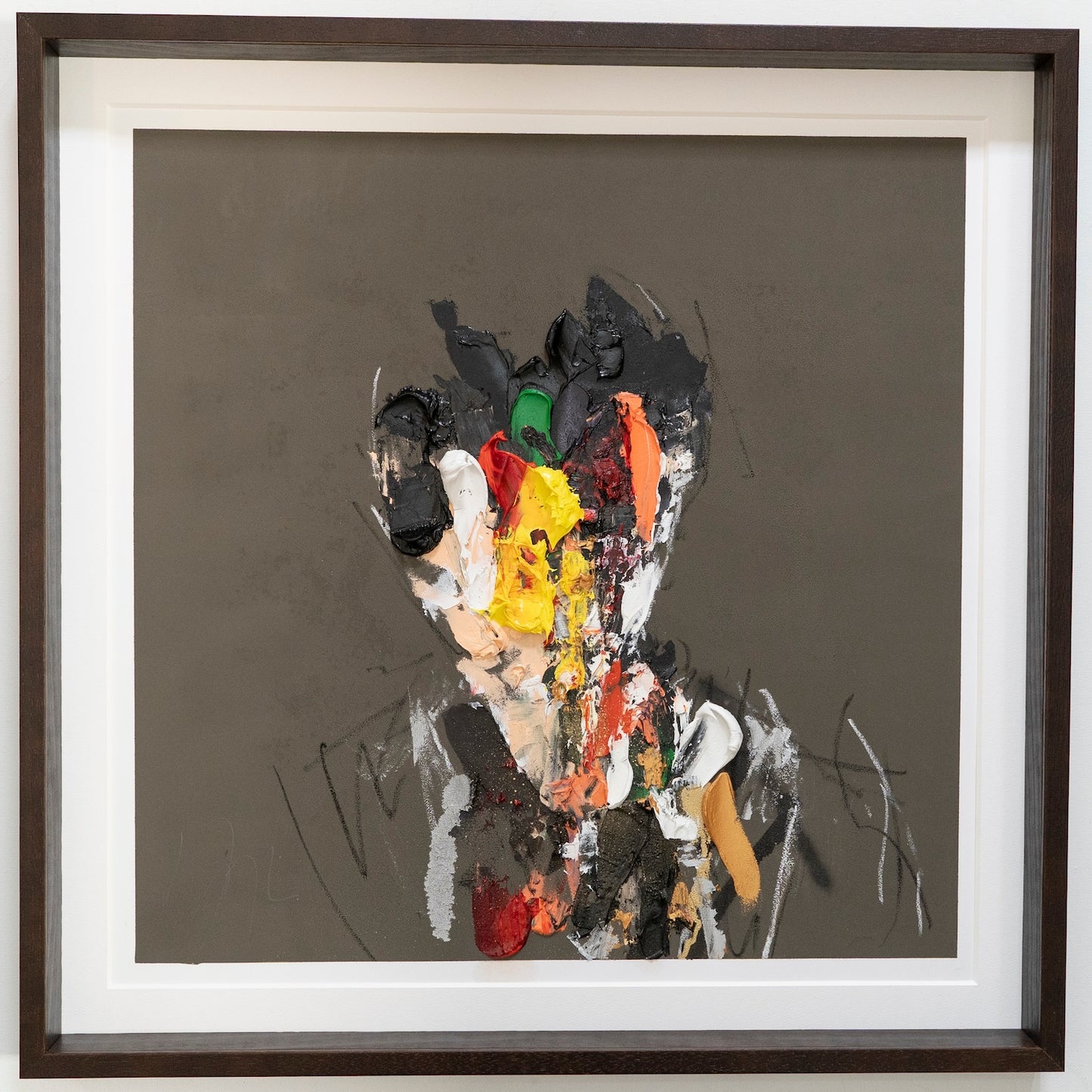 mirror series UNTITLED Portrait (Large size)  contemporary painting art