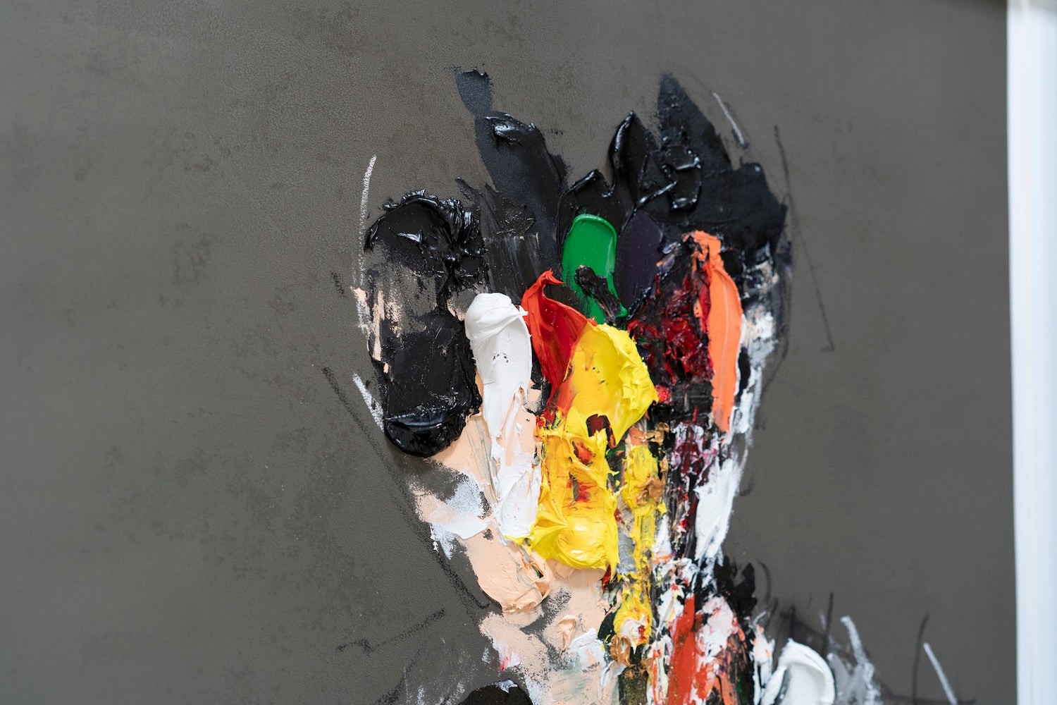 mirror series UNTITLED Portrait (Large size)  contemporary painting art