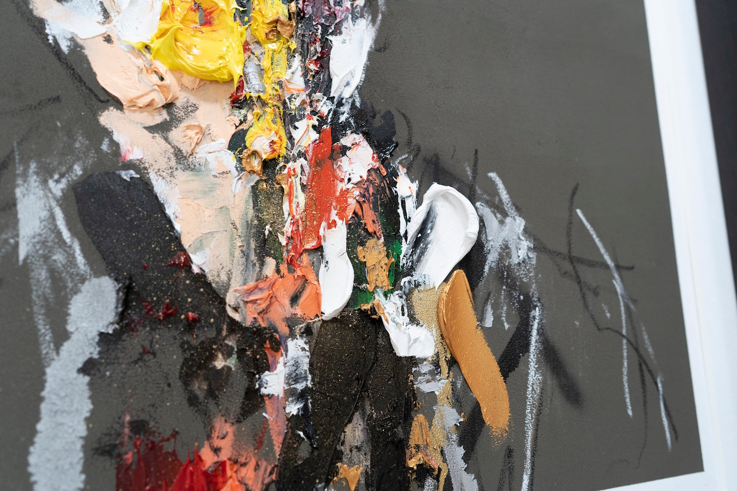 mirror series UNTITLED Portrait (Large size)  contemporary painting art