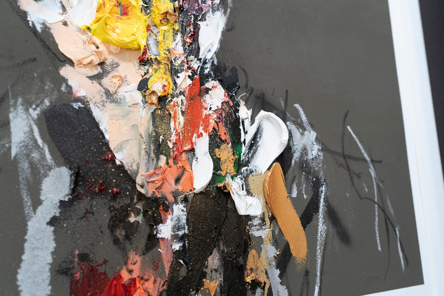 mirror series UNTITLED Portrait (Large size)  contemporary painting art