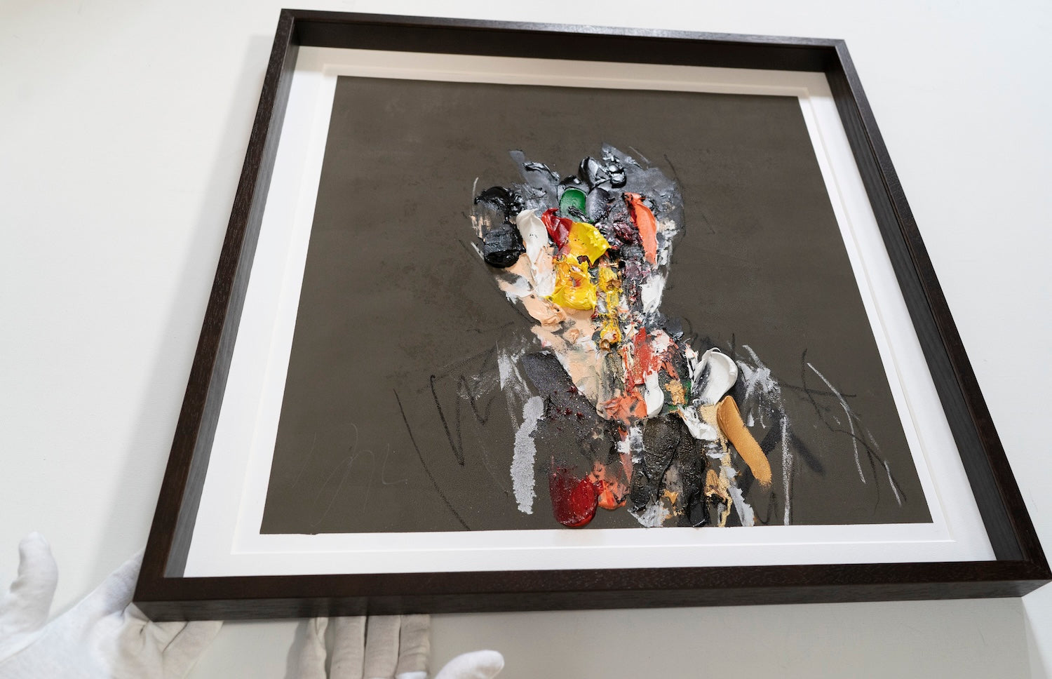 mirror series UNTITLED Portrait (Large size)  contemporary painting art