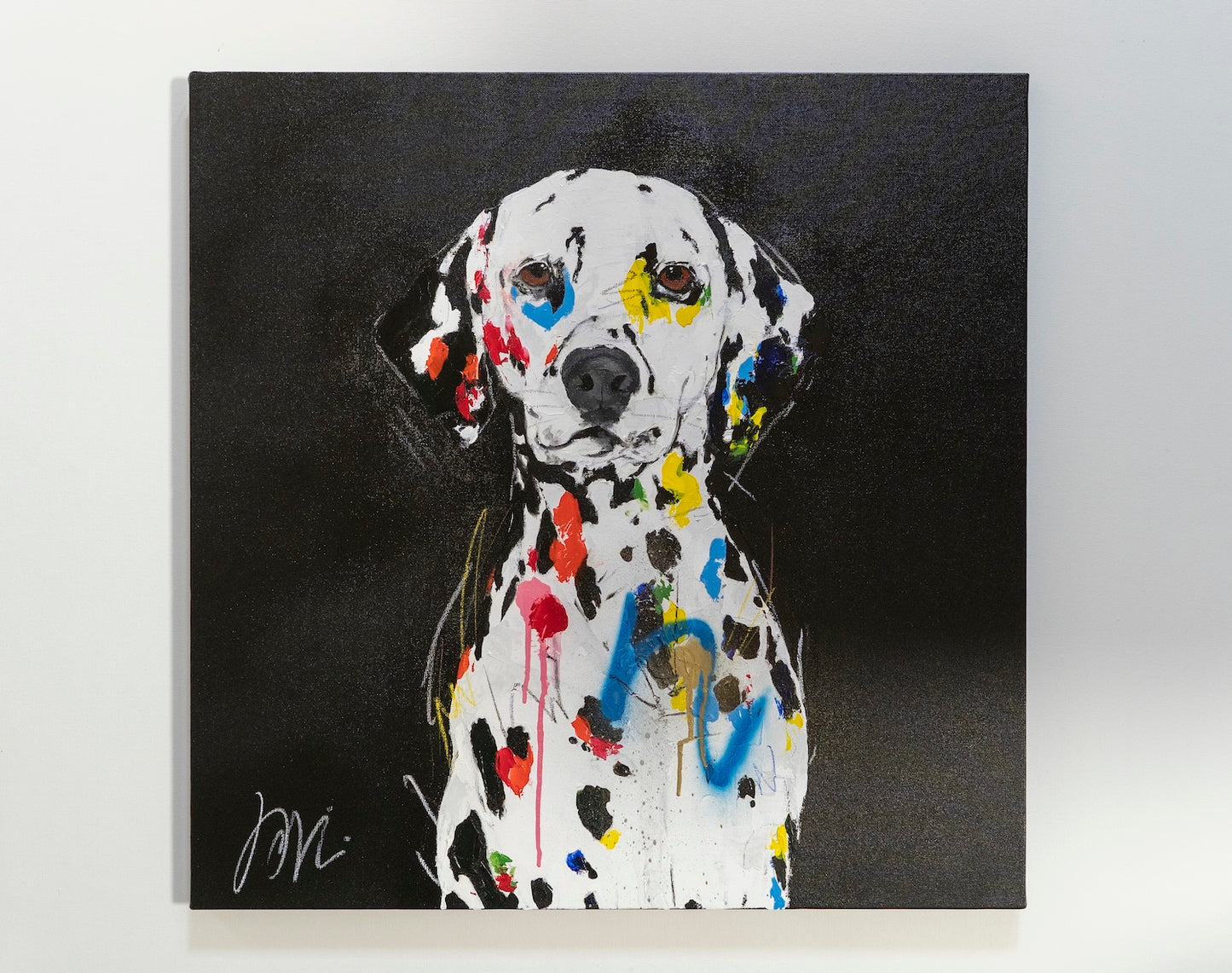 Dalmatian  contemporary painting art