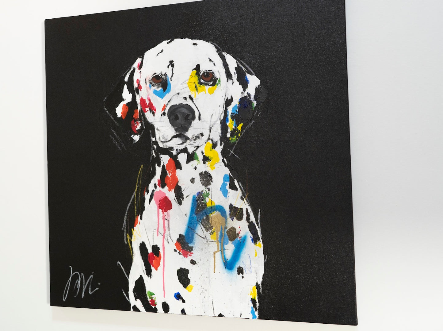 Dalmatian  contemporary painting art