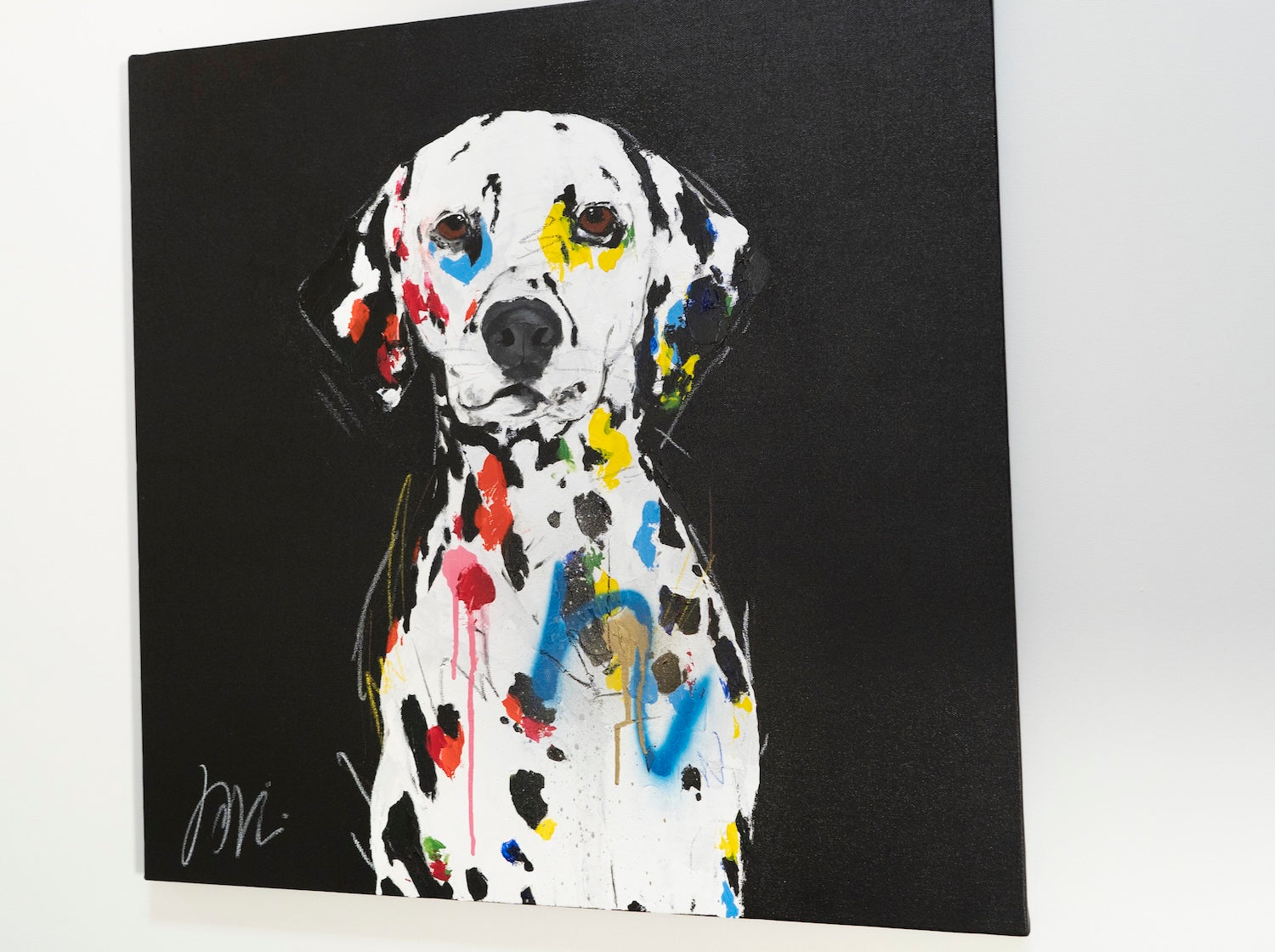 Dalmatian  contemporary painting art
