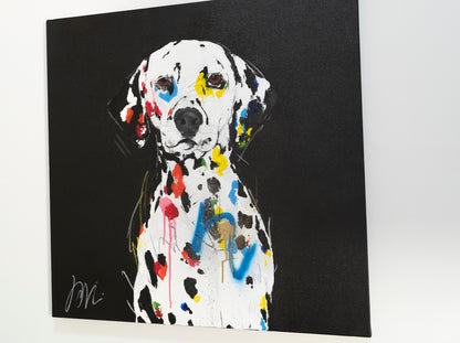 Dalmatian  contemporary painting art