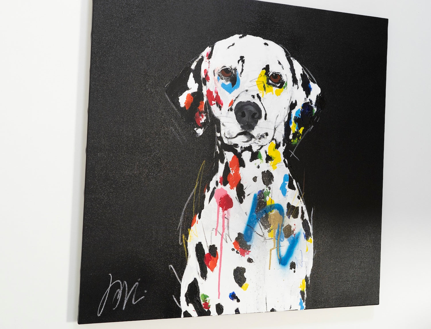 Dalmatian  contemporary painting art