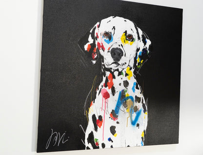 Dalmatian  contemporary painting art