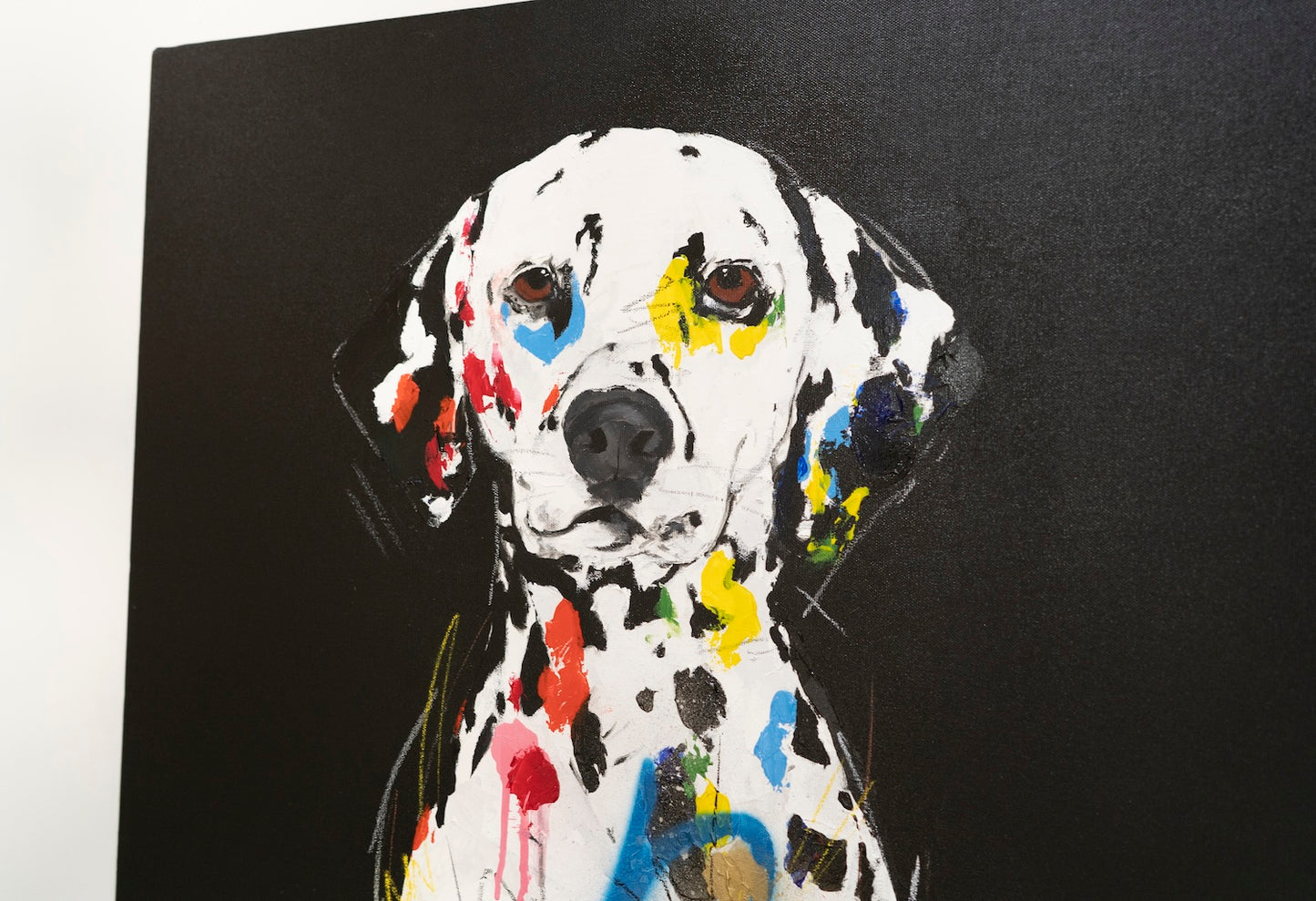 Dalmatian  contemporary painting art