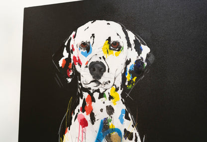 Dalmatian  contemporary painting art