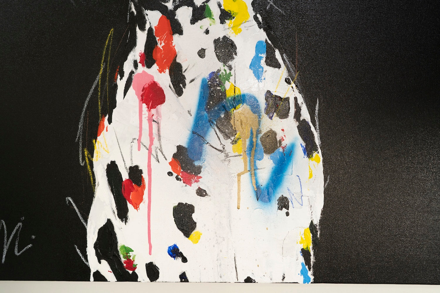 Dalmatian  contemporary painting art