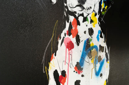 Dalmatian  contemporary painting art