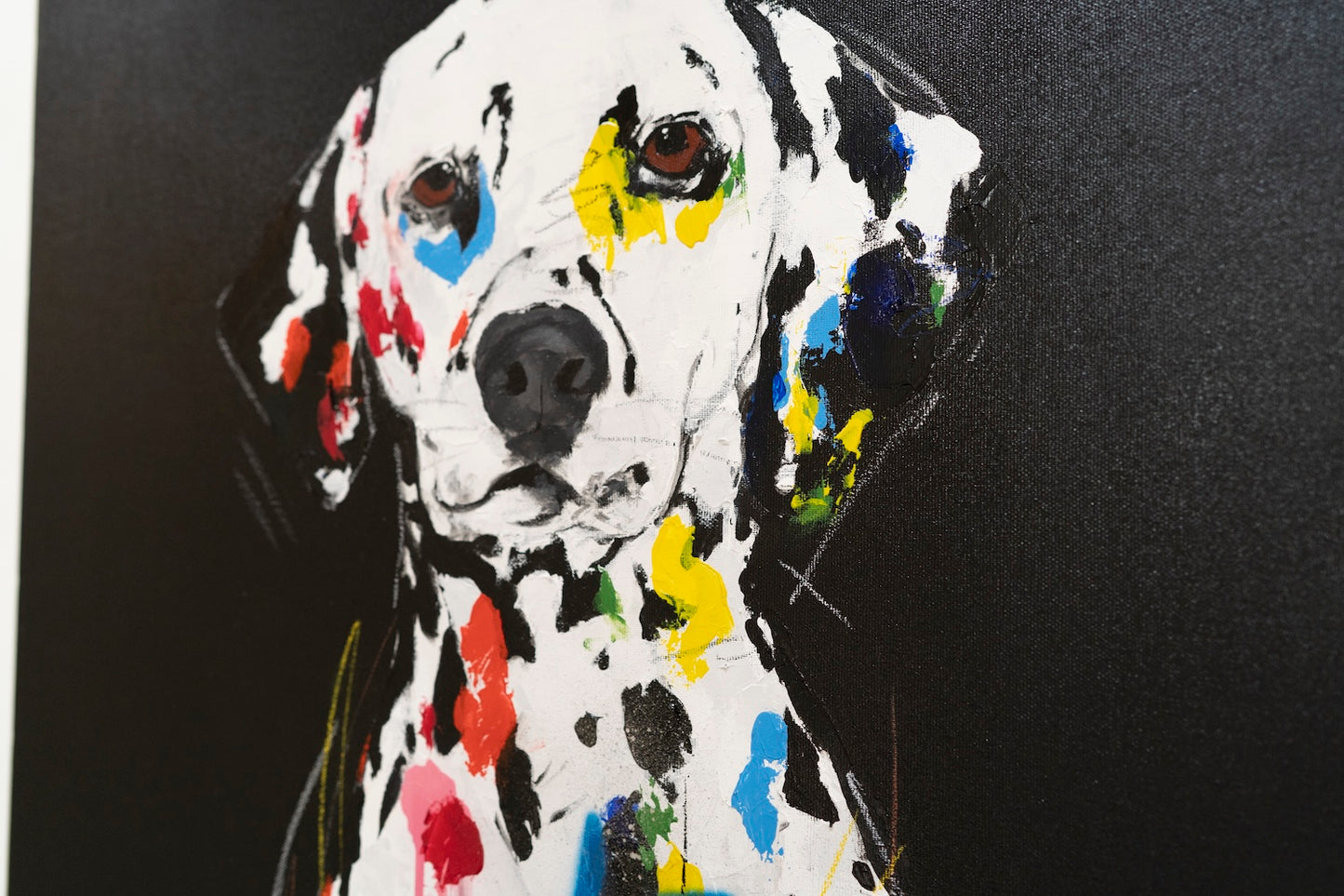 Dalmatian  contemporary painting art