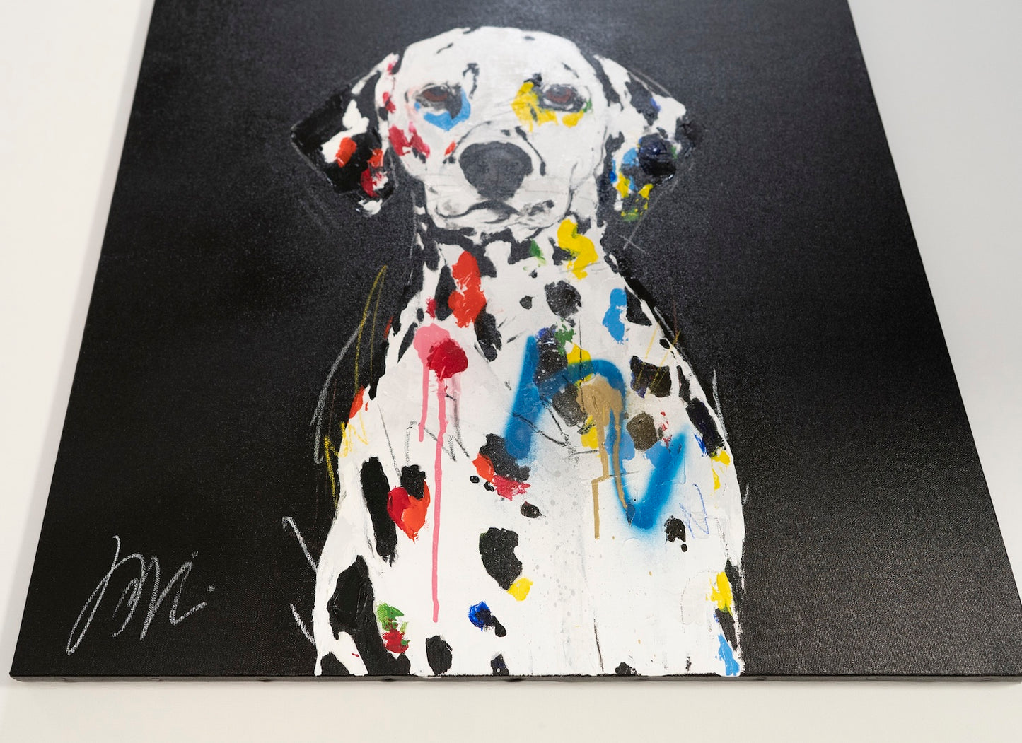 Dalmatian  contemporary painting art