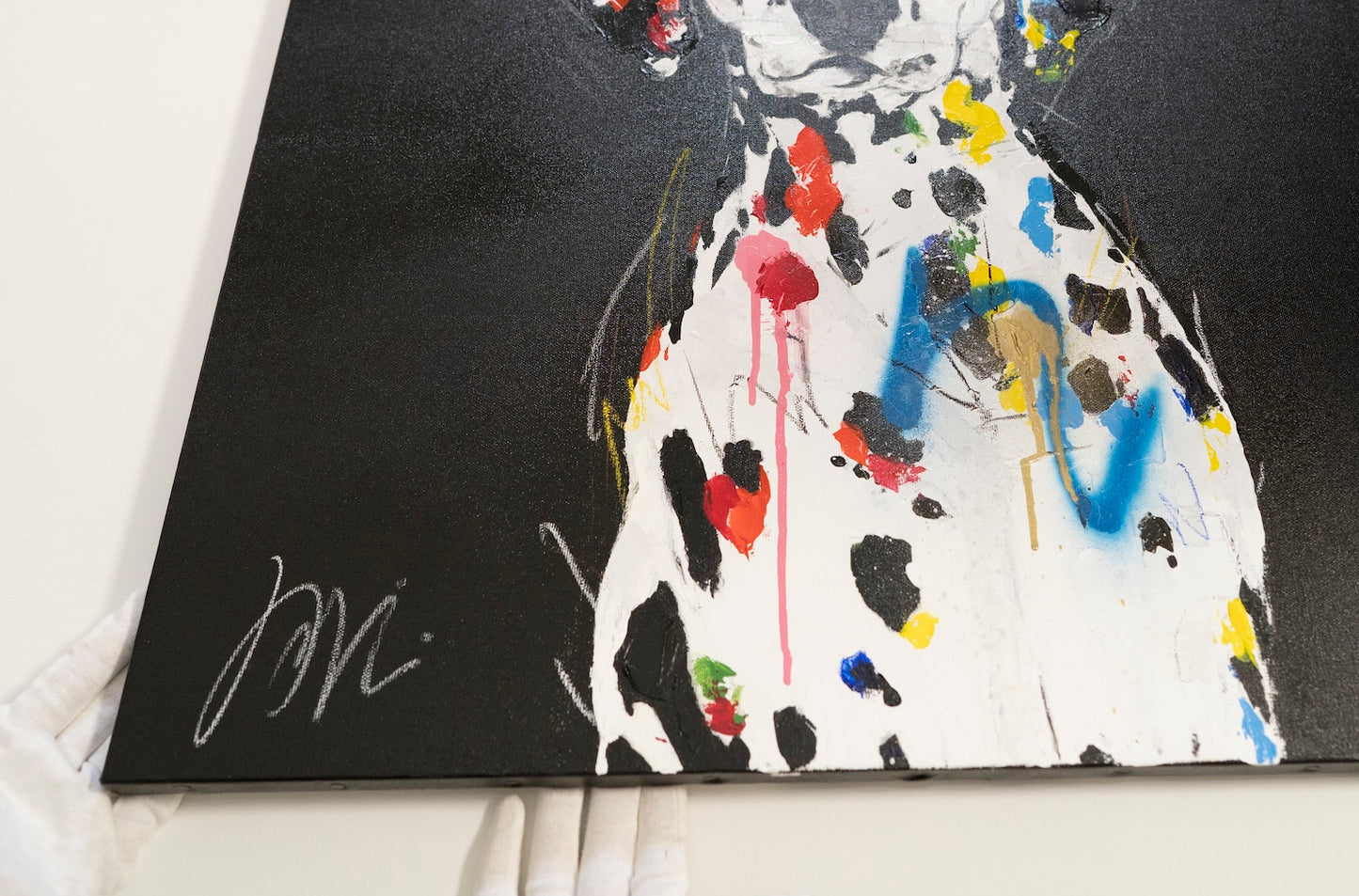 Dalmatian  contemporary painting art