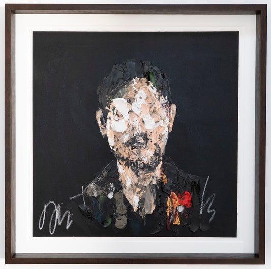 mirror series UNTITLED Portrait (Large size)  contemporary painting art