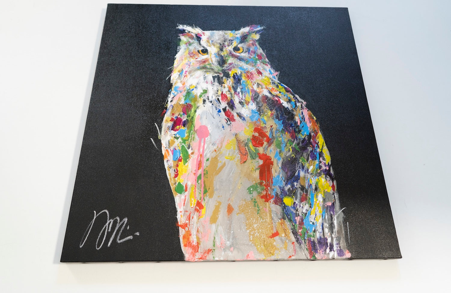 owl  contemporary painting art