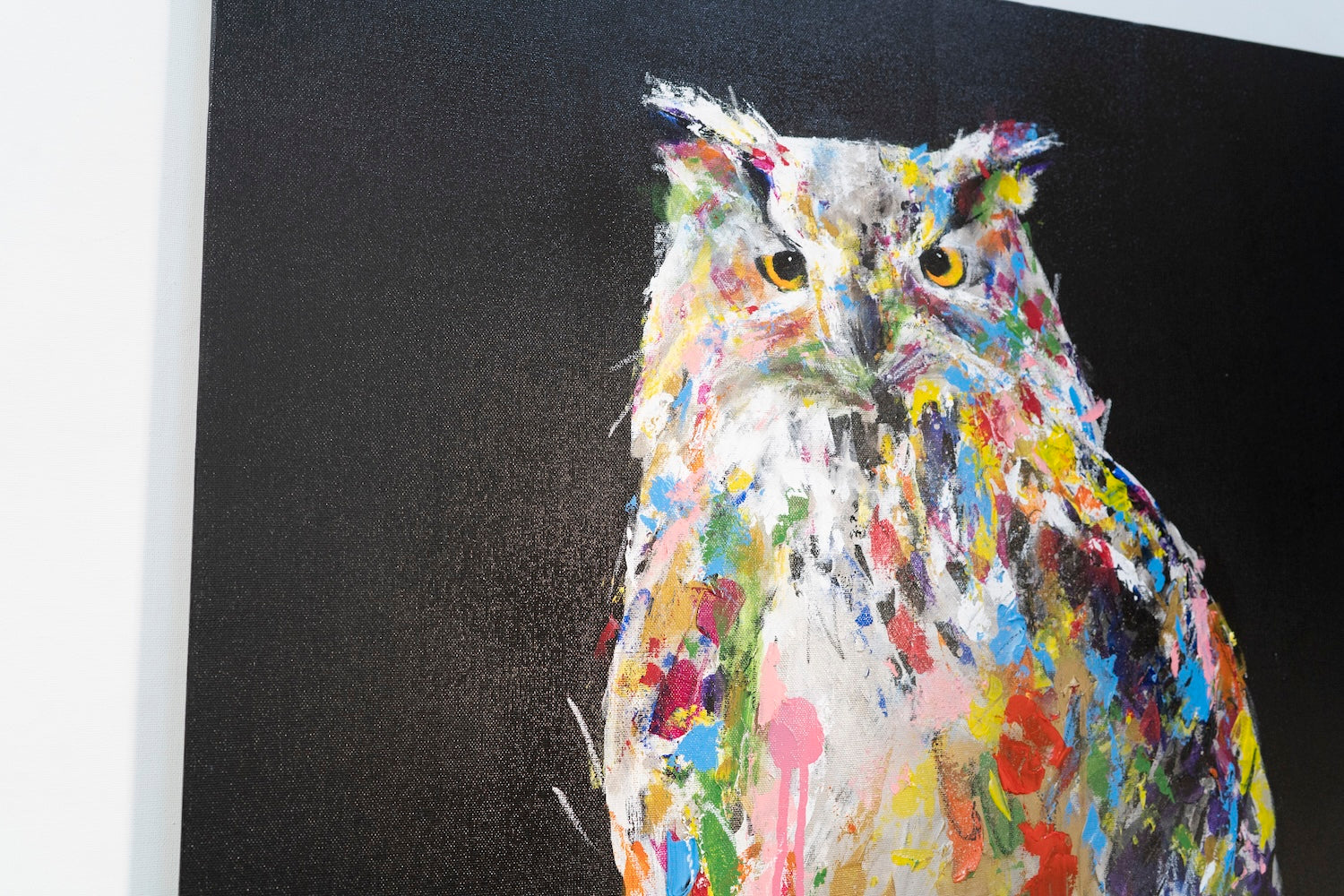 owl  contemporary painting art