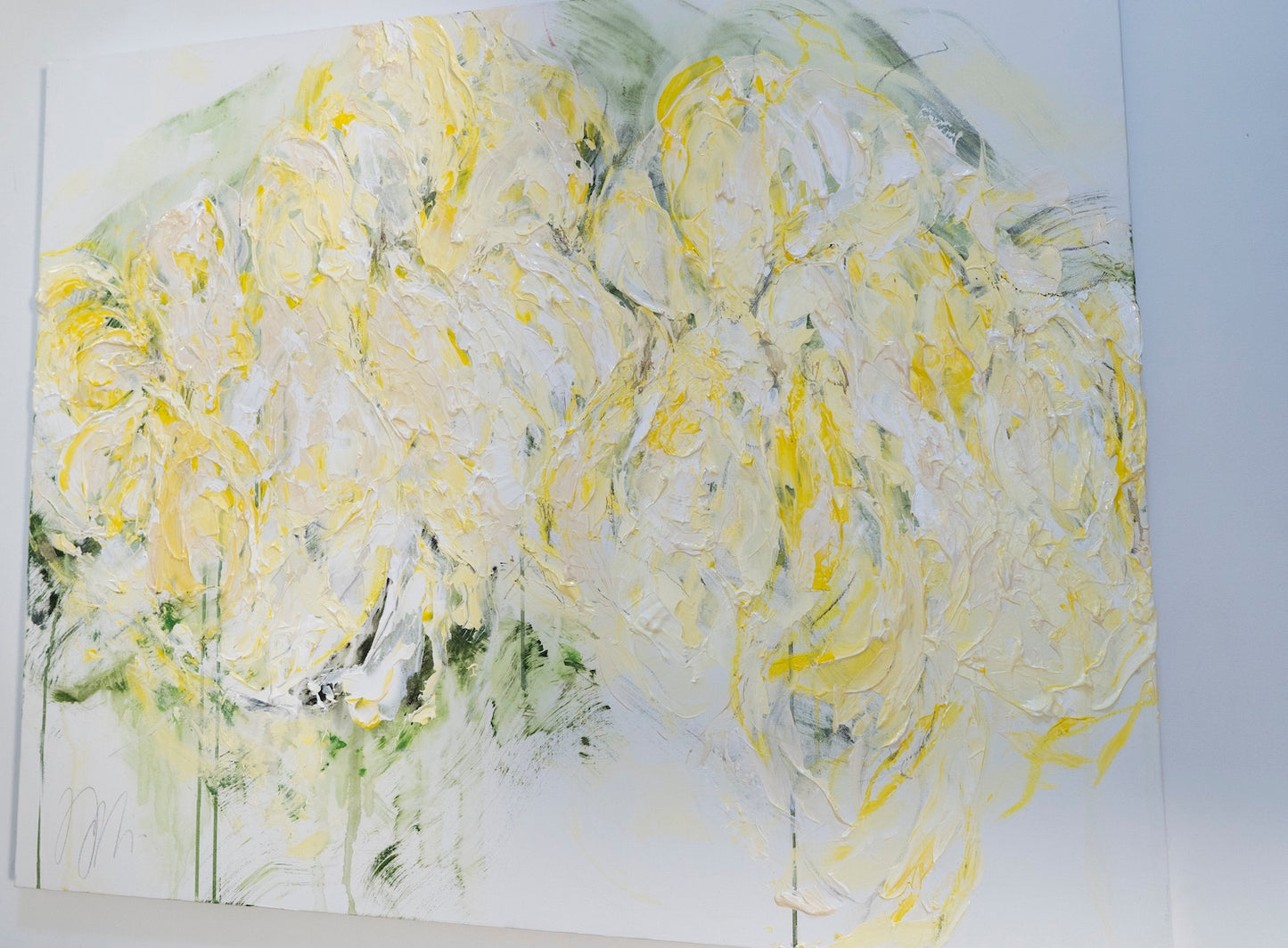 Flowers  contemporary painting art