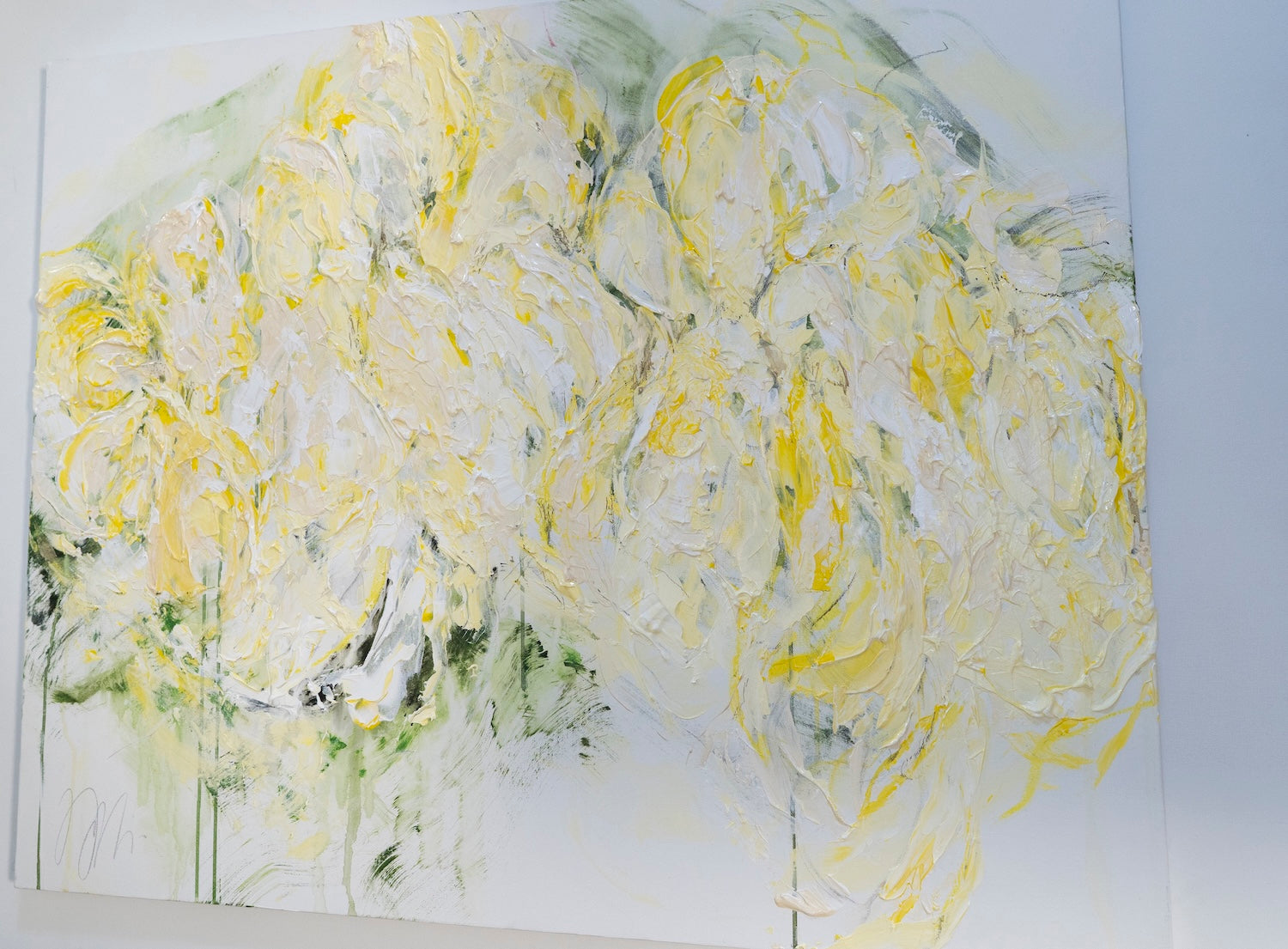 Flowers  contemporary painting art